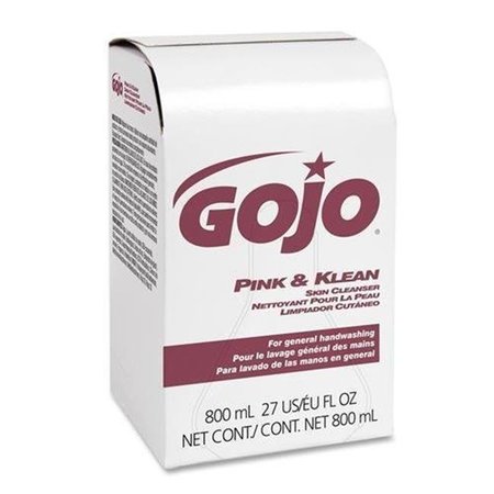 Gojo Gojo 9128-12 CPC 800 ml Pink & Klean Skin Cleanser Refill - Case of 12 9128-12  CPC